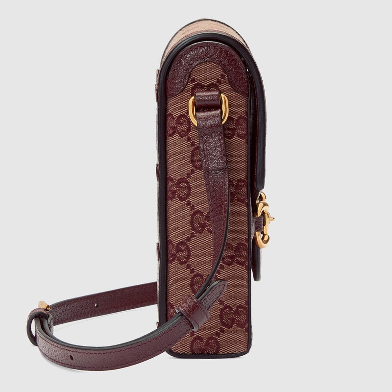 Gucci Horsebit 1955 Mini Shoulder Bag 625615 Burgundy